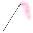 thumbnail image 3 of VONKY Pet Feather Toys Wand Elastic Plastic Bell Teaser Interactive Exercise Catcher Random Color, 3 of 9