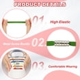 thumbnail image 3 of Uxcell No Tie Shoelaces Tieless Elastic Shoe Laces, with 2 Metal Locks Buckles Fit for Adults Sneakers Grass Green, 3 of 7