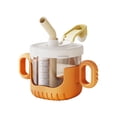 thumbnail image 1 of Taza Para Sorber Strade Fareast Limited Taza De Agua De Dibujos Animados 300ml Irrompible Con Mango Naranja, 1 of 8