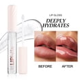 thumbnail image 4 of Clear & Even Lip Gloss – 4g – High Shine, Hydrating, Non Sticky – For Glass Lips – 1tube, 4 of 7