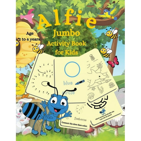 Alfie Jumbo Activity Book for Kids, (Paperback)