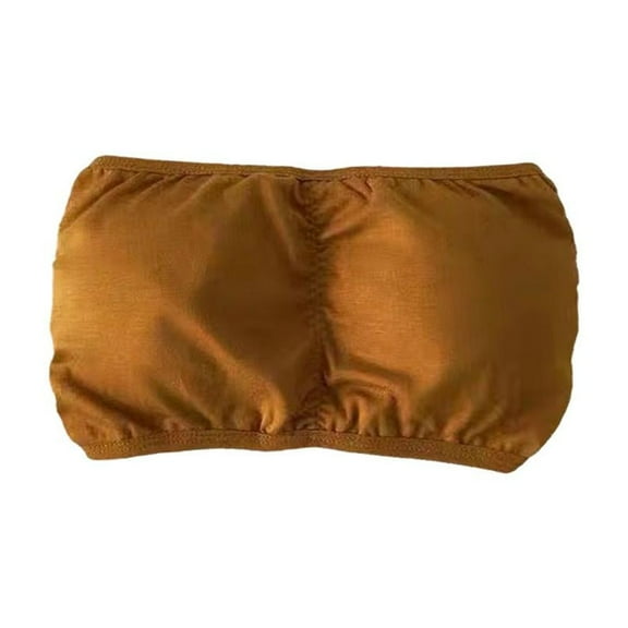 ZOUBAOQ Summer New Backless Underwear for Girls, Versatile Wrapped Chest Bra ,