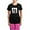 With Pink Pant, variant on CafePress - Gameover Women's Dark Pajamas - Women's Short Sleeve Print T-Shirt and Pants Dark Cotton Pajama Set