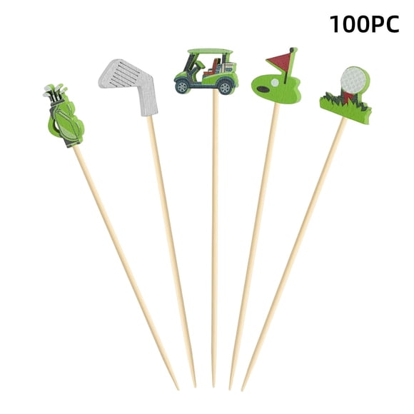 SIfdSeng Get it Fast Theme Picks for Party and Drink Garnish Elegant Skewers