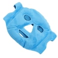 thumbnail image 2 of Compresa de gel frío/calor con perlas para la cara, suave, para aliviar el estrés y la hinchazón, para dormir, color azul oscuro, 2 of 14