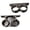 Black double hole, variant on Single/Double Slot Car Umbrella Stand Secure Mounting For Front Seat Or Trunk Fit Most Vehicle Models Black Color