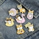 thumbnail image 3 of 7pcs / set Novedad Broche Chal Clips Camisas Vestidos Collar Tipo de cachorro de Zulema Novedad broche Safty Pin, 3 of 8