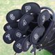 thumbnail image 3 of Juego de 10 fundas de malla para palos de golf negro, 3 of 9