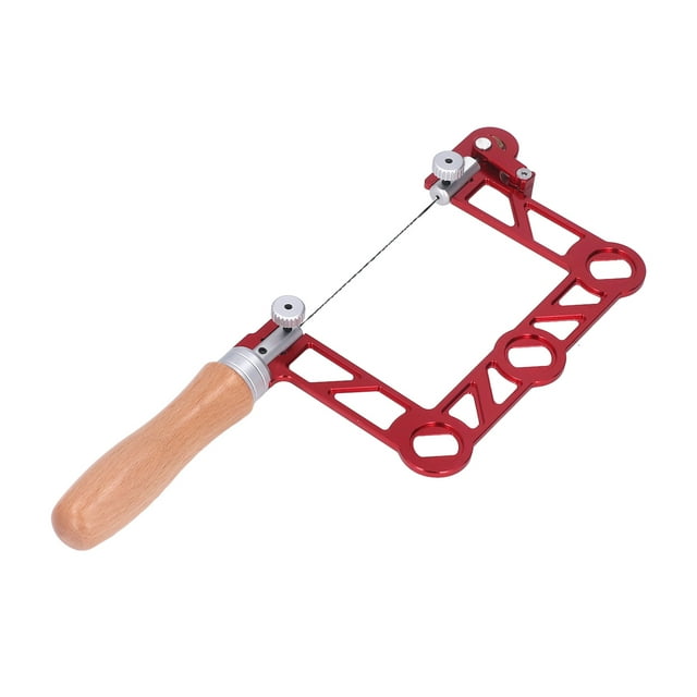 Mini Hand Saw, High Efficiency U Shape Saw Fine Workmanship Alloy Steel Blade Wear Resistant Comfortable Grip For Jewelry Making For Woodworking 3in
