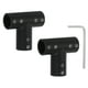 thumbnail image 1 of Conector de Varilla de Cortina de Esquina Uxcell, 2 Pcs Conector de Varilla de Cortina Tee para Varilla de 3/4", Negro, 1 of 5