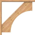 thumbnail image 3 of Ekena Millwork 3 1/2"W x 34"D x 34"H Westlake Block Smooth Bracket w/ Offset Brace, Western Red Cedar, 3 of 25