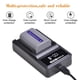 thumbnail image 5 of Batería y Cargador USB LED PowerTrust Negro para Sony NP-FP50, 5 of 7