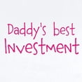 thumbnail image 2 of CafePress - Daddys Best Investment Body Suit - Baby Light Bodysuit, Size Newborn - 24 Months, 2 of 4