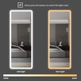 thumbnail image 3 of LAIYA 22" x 65" Modern LED Lighted Wall Mirror with Round Corners, 3 of 5