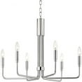 thumbnail image 5 of Mitzi H261806 Brigitte 6 Light 25" Wide Chandelier - Brass, 5 of 8