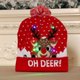 thumbnail image 1 of Gorros De Punto Wabjtam Con Luces Led Gorro Navideño Para Accesorios De Vestir Navideños, 1 of 5