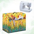 thumbnail image 4 of HELLHERO Sewing Machine Protective Sleeve Cover Colorful Floral Pattern Multifunction Dust Covers Universal Fit Ideal Gifts for Family, 4 of 8
