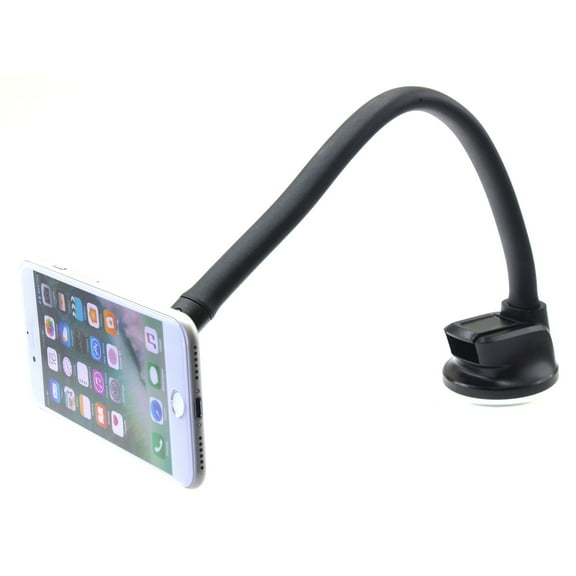 Magnetic Car Mount for Google Pixel 9/Pro/XL - Holder Dash Windshield Strong Grip Long Gooseneck