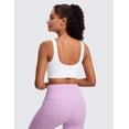 thumbnail image 2 of CRZ YOGA Butterluxe U Back Longline Sports Bras for Women Padded Yoga Workout Crop Top, 2 of 5