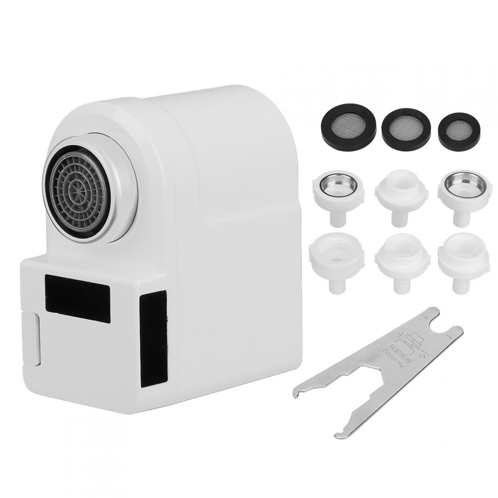 BIMZUC Intelligent Induction Faucet Aerator Nozzle Bubbler Automatic Touchless Water Saving Sensor Device Adapter Filter for Kitchen Bathroom Sink USB Rechargeable 2.36 inches / 60 mm