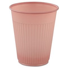 SOLO CUPS  Plastic Medical & Dental Cups, 5 oz, Mauve, Fluted, 1000 Cups/Carton