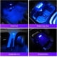 thumbnail image 5 of luces LED para interior de coche, iluminación ambiental de 7 colores, luz de lectura recargable por USB, luces LED portátiles para coche., 5 of 5