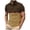 B-Khaki, variant on LIIPEE Western Cowboy Graphic Polo Shirt For Men Short Sleeve Tennis Collar Shirts Male Comfortable Breathable Summer Polos,XXXXL