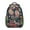 Dark-green-1, variant on Trippy Meditation School Backpack - Waterproof & Breathable Student Backpack with Padded Straps, Colorful Abstract Design for College Students
