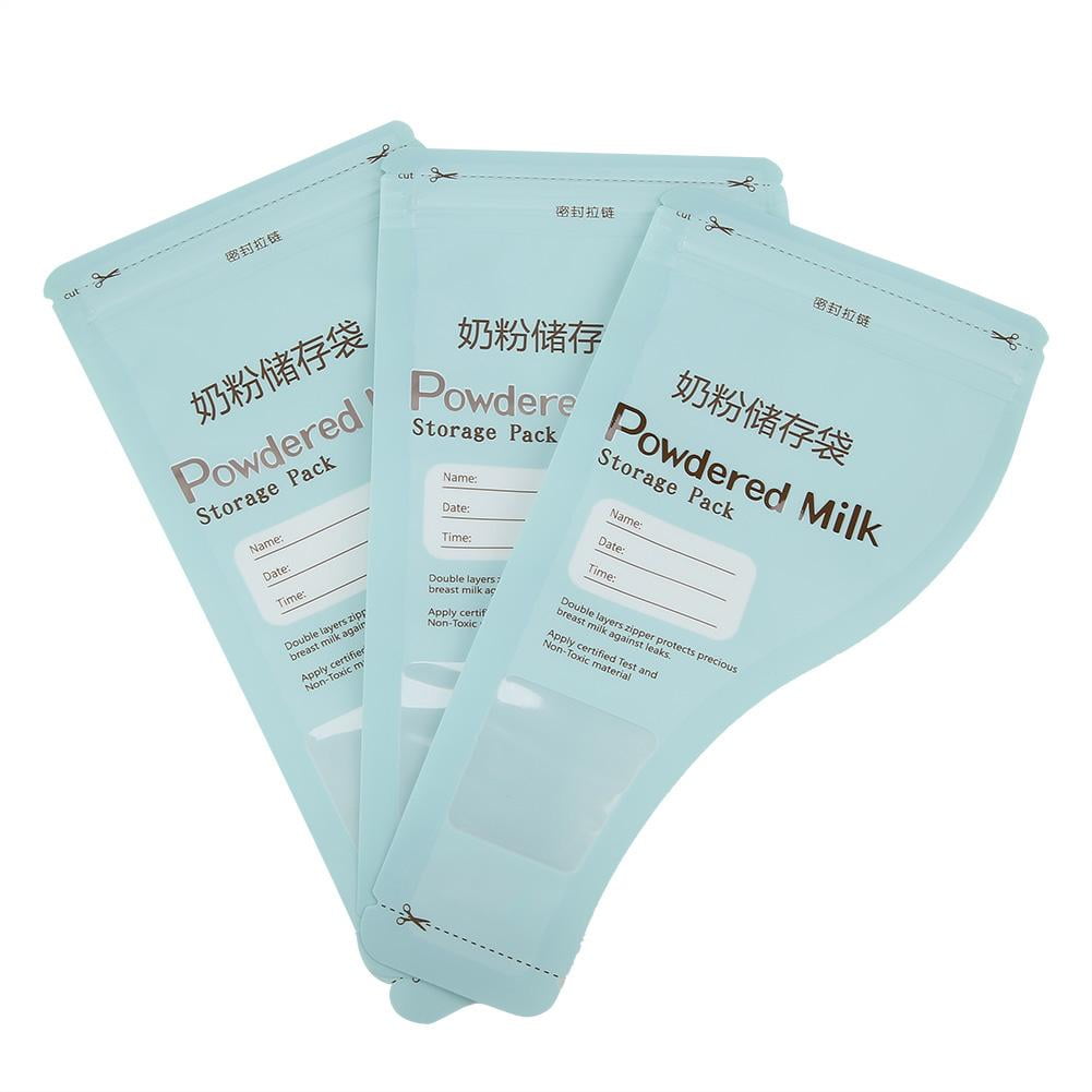Milk Powder Storage Bag 10pcs Portable Baby Feeding Milk Powder Storage Bags Disposable Milk Powder Pouches