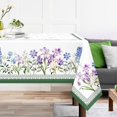 thumbnail image 1 of IPOHVUG Spring Floral Tablecloth Waterproof  Wildflower Grass Table Cloth Rectangle Stain Resistant  Washable Table Cover for Home Kitchen Dining Party Decoration (60×84 Inch), 1 of 7