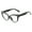 Black and White, variant on Women Cat Eye Anti-blue Light Reading Glasses 4.25 Classic Two-tone Trendy Readers +4.25