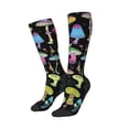 thumbnail image 2 of Balery Bright Mushrooms Fun Novelty Socks Men'S Women'S Crew Socks Funny Crazy Novelty Socks Quirky And Cool Socks, 2 of 9