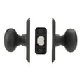 thumbnail image 3 of Callan Santo Passage Door Knob in Matte Black, 3 of 4