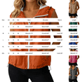 thumbnail image 3 of Women's Sleeveless Zip up Hoodies Casual Loose Fit Drawstring Sweatshirts Lightweight Jackets Vest with Pockets Sports Running T-Shirts Workout Tops QURATI S, 3 of 3