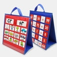 thumbnail image 5 of LOLIPPYY Teaching Pocket Chart 1Pcs Blue with Quick Content Change Oxford Fabric for Educators, 5 of 8