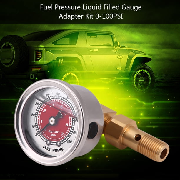 Presión de combustible indicador de presión de combustible indicador de regulador de presión de combustible kit de indicador de presión de combustible kit de adaptador de ANGGREK Otros