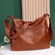 thumbnail image 2 of Bolsos de hombro de moda con dos bolsillos principales y cremallera de PU, bolso cruzado de gran capacidad, venta de bolsos 2024 para mujer, bolso de mujer, 2 of 5