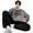 Dark Gray, variant on comerut 2 Pcs/Set Men Winter Pajamas Set Round Neck Long Sleeve Thick Twisted Texture Loose Elastic Waist Warm Soft Pockets Contrast Color Men Homewear Top Pants Set