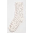 thumbnail image 2 of Medias Barefoot Dreams CozyChic para Mujer en Color Crema-Piedra Talla Única, 2 of 3
