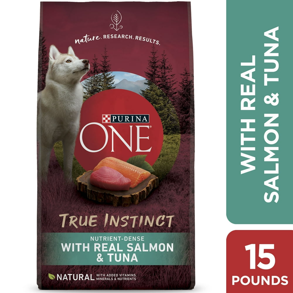 Purina ONE High Protein, Natural Dry Dog Food, True Instinct With Real