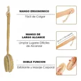 thumbnail image 2 of Cepillo Corporal Exfoliante Cuerpo Piel Circulacion Kit 2pcs, 2 of 6