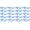 Blue, variant on Kids Glasses UV400 Polycarbonate Clear Lens Fake Toddler Bulk Glasses (12 Pack)