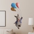thumbnail image 4 of Globo animales escultura colgante de pared resina estatua figurita hogar Conejo Sunnimix Escultura para colgar en la pared, 4 of 7