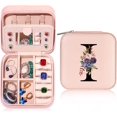 thumbnail image 1 of GFDYREE Small Jewelry Box for Girls, Travel Initial Jewelry Box for Girls Small Jewelry Organizer Box Travel Jewelry Case Jewelry Box Organizer Mini Travel Jewelry Box-Initial I, 1 of 6