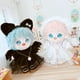 thumbnail image 4 of Ropa de muñeca para muñecas Idol de 20cm, accesorios de muñeca de algodón de felpa, vestido de novia con capucha para muñecas Kpop EXO de Corea, regalo para fanáticos, juguete DIY, 4 of 5