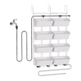 thumbnail image 1 of Maceta vertical de pared con 8 bolsillos para plantas. Blanco, 1 of 9