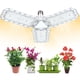 thumbnail image 4 of Bombilla LED de cultivo con luces de cultivo plegables de espectro completo para plantas de interior, verduras, invernadero y cultivo hidropónico, lámpara de cultivo con lente protectora | Enchufe, 4 of 8