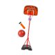 thumbnail image 2 of Aro de baloncesto infantil, soporte de baloncesto, familia para niñas para niños portátiles con bomba de aire ajustable para práctica de patio trasero 165 cm, 2 of 8