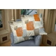 thumbnail image 6 of Beige Orange Throw Pillow Covers Modern Home Art Decor,18 X 18 Inches Set of 2 Pillow Cases Decorative,Abstract Oil Painting Pillowcases for Bedroom,Living Room,Cushion Couch Sofa, 6 of 6