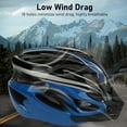 thumbnail image 4 of Casco De Bicicleta, Orificios De Respiración De Alta Densidad Casco De Seguridad Deportivo Correa Ajustable En Carretera Forro Desmontable Casco De Ciclismo Para Seguridad, 4 of 7